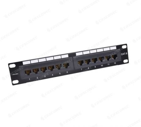 Wall Mount Cat6 Patch Panel 12 Port